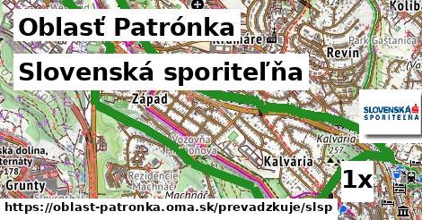 Slovenská sporiteľňa, Oblasť Patrónka