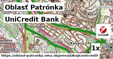 UniCredit Bank, Oblasť Patrónka