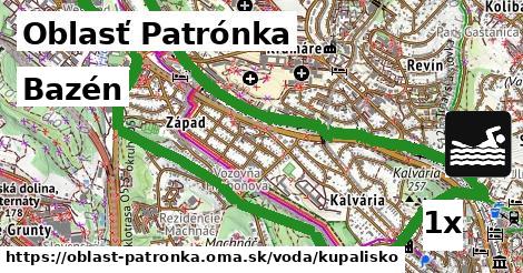 bazén v Oblasť Patrónka