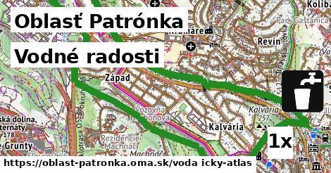 vodné radosti v Oblasť Patrónka