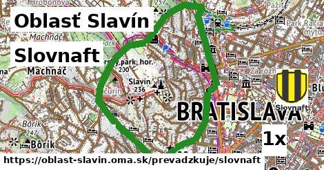 Slovnaft, Oblasť Slavín