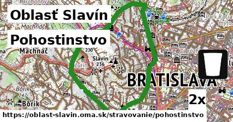 Pohostinstvo, Oblasť Slavín