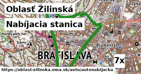 nabíjacia stanica v Oblasť Žilinská