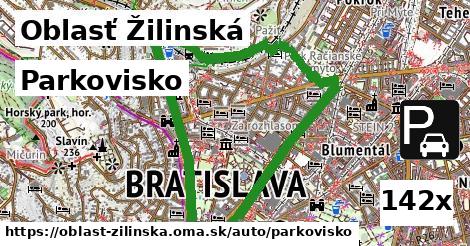 Parkovisko, Oblasť Žilinská