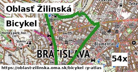 bicykel v Oblasť Žilinská