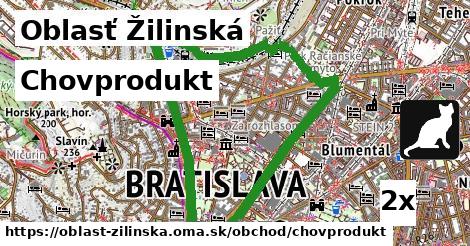 Chovprodukt, Oblasť Žilinská