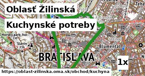 Kuchynské potreby, Oblasť Žilinská