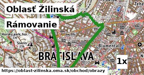 Rámovanie, Oblasť Žilinská