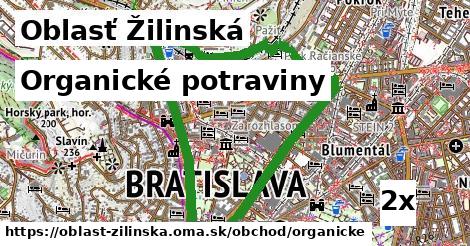 Organické potraviny, Oblasť Žilinská