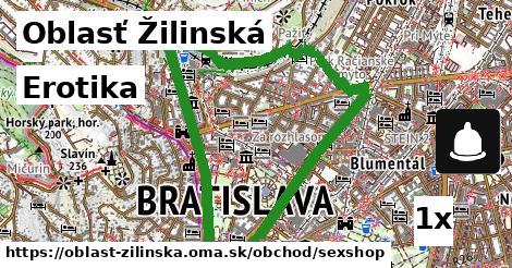 Erotika, Oblasť Žilinská