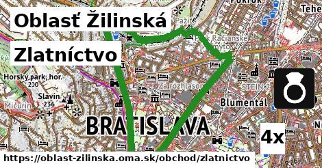 Zlatníctvo, Oblasť Žilinská