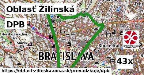 DPB, Oblasť Žilinská