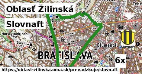 Slovnaft v Oblasť Žilinská