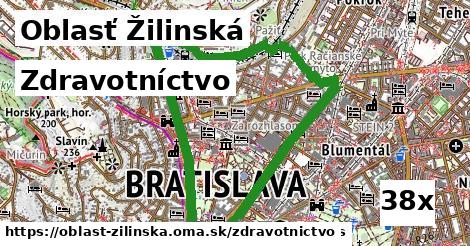 zdravotníctvo v Oblasť Žilinská