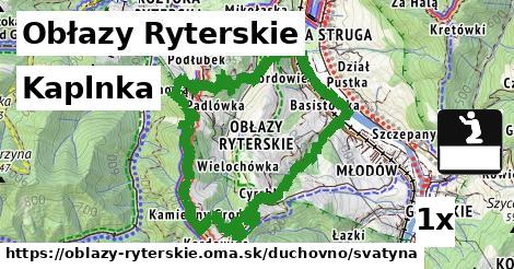 kaplnka v Obłazy Ryterskie