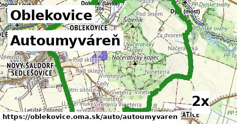 Autoumyváreň, Oblekovice