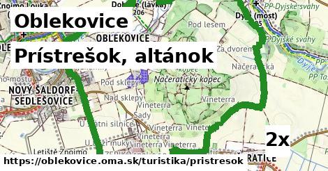 prístrešok, altánok v Oblekovice