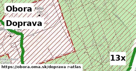 doprava v Obora