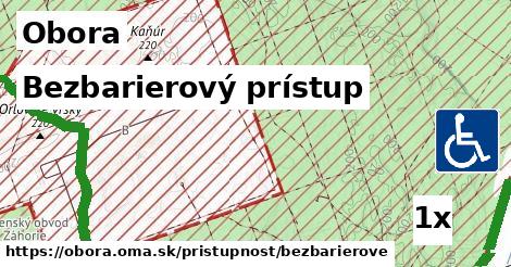 Bezbarierový prístup, Obora