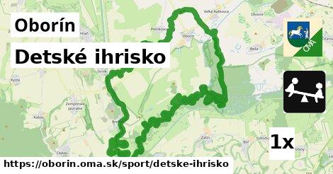 Detské ihrisko, Oborín