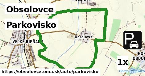 Parkovisko, Obsolovce