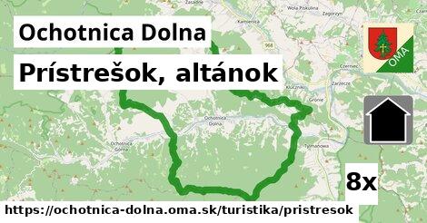 Prístrešok, altánok, Ochotnica Dolna