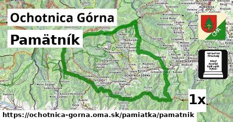 pamätník v Ochotnica Górna