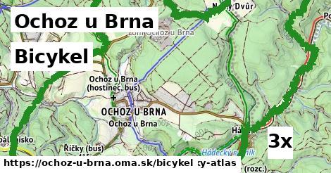 bicykel v Ochoz u Brna