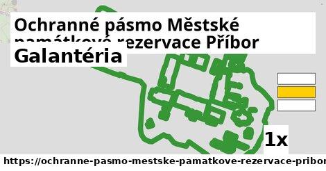 Galantéria, Ochranné pásmo Městské památkové rezervace Příbor