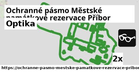 Optika, Ochranné pásmo Městské památkové rezervace Příbor