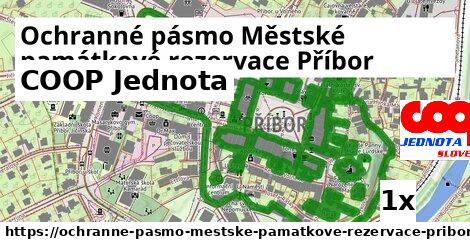 COOP Jednota v Ochranné pásmo Městské památkové rezervace Příbor