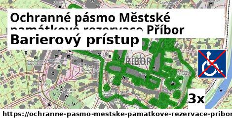 Barierový prístup, Ochranné pásmo Městské památkové rezervace Příbor