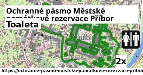toaleta v Ochranné pásmo Městské památkové rezervace Příbor