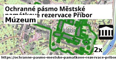 múzeum v Ochranné pásmo Městské památkové rezervace Příbor