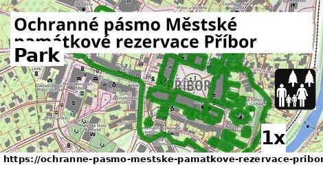 park v Ochranné pásmo Městské památkové rezervace Příbor