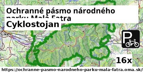 Cyklostojan, Ochranné pásmo národného parku Malá Fatra