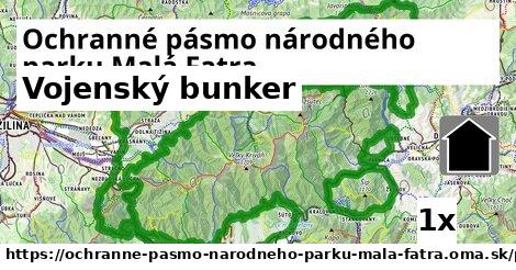 Vojenský bunker, Ochranné pásmo národného parku Malá Fatra