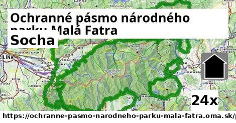 Socha, Ochranné pásmo národného parku Malá Fatra