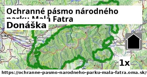 Donáška, Ochranné pásmo národného parku Malá Fatra