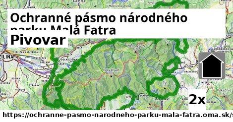 Pivovar, Ochranné pásmo národného parku Malá Fatra