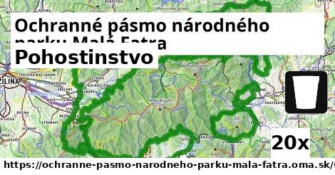 Pohostinstvo, Ochranné pásmo národného parku Malá Fatra