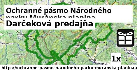 Darčeková predajňa, Ochranné pásmo Národného parku Muránska planina