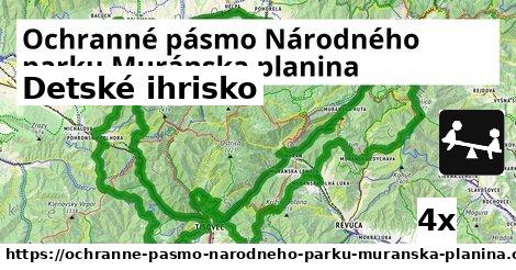 Detské ihrisko, Ochranné pásmo Národného parku Muránska planina