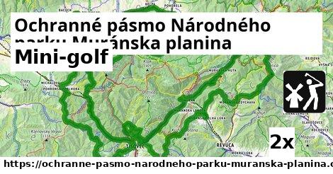 Mini-golf, Ochranné pásmo Národného parku Muránska planina