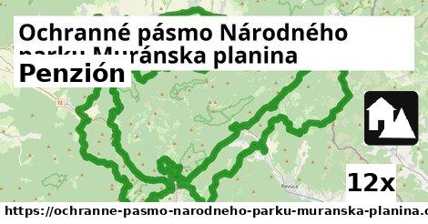 Penzión, Ochranné pásmo Národného parku Muránska planina