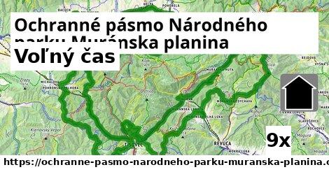 voľný čas v Ochranné pásmo Národného parku Muránska planina