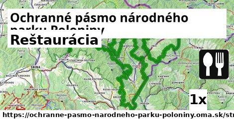 Reštaurácia, Ochranné pásmo národného parku Poloniny