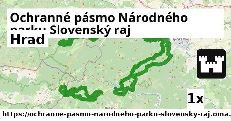 Hrad, Ochranné pásmo Národného parku Slovenský raj