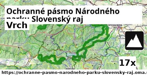 Vrch, Ochranné pásmo Národného parku Slovenský raj