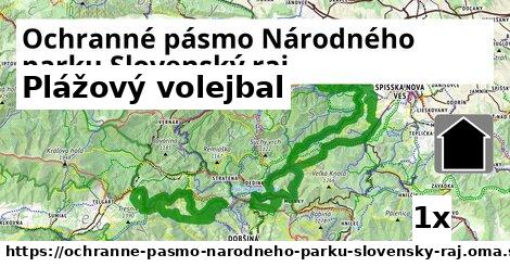 Plážový volejbal, Ochranné pásmo Národného parku Slovenský raj